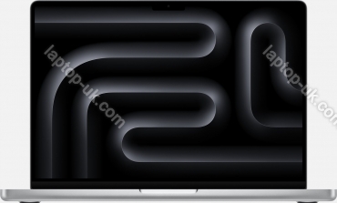 Apple MacBook Pro 14.2", silber, M3 Pro - 12 Core CPU / 18 Core GPU, 18GB RAM, 1TB SSD