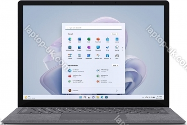 Microsoft Surface Laptop 5 13.5" Platin, Core i5-1245U, 16GB RAM, 512GB SSD, Business