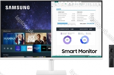 Samsung Smart monitor M5 M50A white, 31.5"