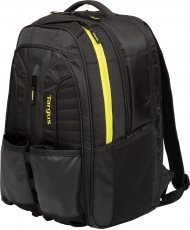 Dell Targus Work + Play Rackets 15.6" Laptop Backpack, black/yellow