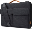Inateck 14" EdgeKeeper 360° protective Laptop shoulder bag, black grey