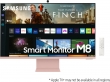 Samsung Smart monitor M8 M80B Sunset Pink, 32" (LS32BM80PUUXEN)