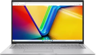 ASUS VivoBook 17 X1704VA-AU808W, Cool Silver, Core 5 120U, 16GB RAM, 512GB SSD
