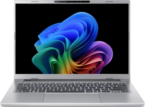 Acer Aspire 14 AI A14-53M-71LQ, Pure Silver, Core Ultra 7 258V, 32GB RAM, 1TB SSD