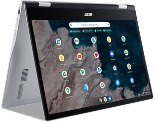Acer Chromebook Spin 513 CP513-1H-S3XM, Silver, Snapdragon 7c, 4GB RAM, 64GB Flash