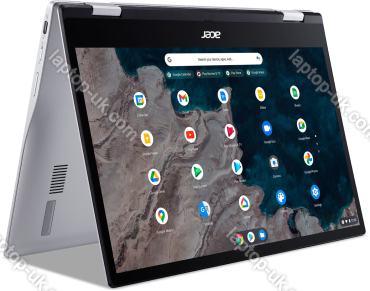 Acer Chromebook Spin 513 CP513-1H-S3XM silber, Snapdragon 7c, 4GB RAM, 64GB SSD
