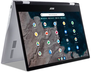 Acer Chromebook Spin 513 CP513-1H-S72Y, Silver, Snapdragon 7c, 4GB RAM, 64GB Flash