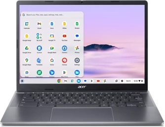 Acer Chromebook Plus 514 CB514-3HT-R2EB, Steel Grey, Ryzen 3 7320C, 8GB RAM, 256GB SSD