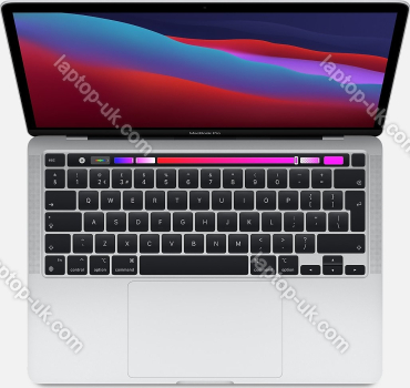 Apple MacBook Pro 13.3" silber, M1 - 8 Core CPU / 8 Core GPU, 8GB RAM, 512GB SSD