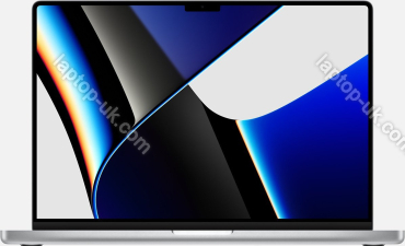 Apple MacBook Pro 16.2" silber, M1 Pro - 10 Core CPU / 16 Core GPU, 16GB RAM, 1TB SSD