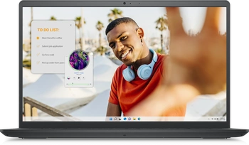 Dell Inspiron 15 3535, Carbon Black, Ryzen 5 7530U, 16GB RAM, 512GB SSD