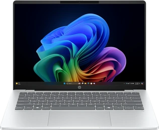 HP OmniBook 5 AI 14-he0754ng, Glacier Silver, Snapdragon X - X1-26-100, 16GB RAM, 512GB SSD