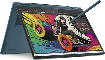 Lenovo Yoga 7 2-in1 14AKP10, Tidal Teal, Ryzen AI 5 340, 16GB RAM, 512GB SSD