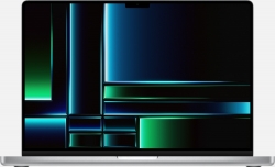 Apple MacBook Pro 16.2", silber, M2 Pro - 12 Core CPU / 19 Core GPU, 16GB RAM, 512GB SSD