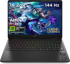 HP OMEN Gaming Laptop 16-ap0904ng, Shadow Black, Ryzen AI 7 350, 32GB RAM, 1TB SSD, GeForce RTX 5060