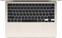 Apple MacBook Air 13", Starlight, M3 - 8 Core CPU / 10 Core GPU, 16GB RAM, 512GB SSD [2024]