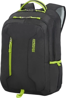 American Tourister Urban Groove 15.6" Laptop-backpack, black/lime green