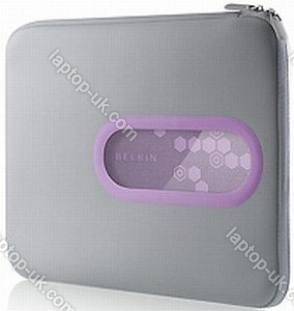 Belkin Window sleeve sleeve 15.4" dark grey/pink