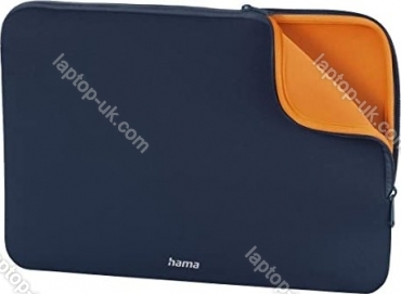 Hama 14.1" notebook-sleeve Neoprene, blue/orange