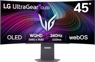 LG UltraGear OLED 45GX90SA-B, 44.5"