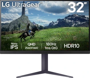 LG UltraGear 32GS85Q-B, 31.5"