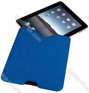 Logic3 Leather case sleeve for iPad blue