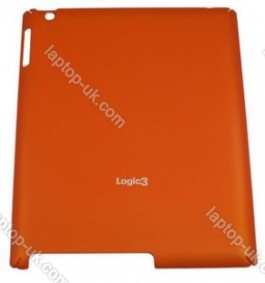 Logic3 Rubberised Hard Shell sleeve for iPad 2 orange