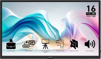 MSI PRO MP165 E6, 15.6"