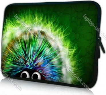 Pedea Design sleeve green hedgehog 10.1"