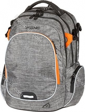 Schneiders Campus Wizzard 15.6" notebook backpack grey/orange