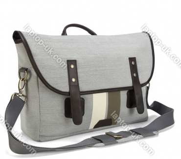 Targus Gibson 15.6" messenger bag grey/brown