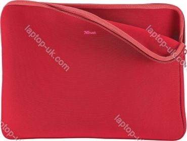 Trust Primo Soft sleeve 17.3" red