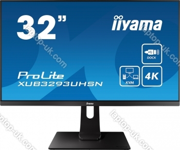 iiyama ProLite XUB3293UHSN-B1, 31.5"
