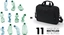 Dicota Eco top Traveller Base 15-17.3" Notebook case, black